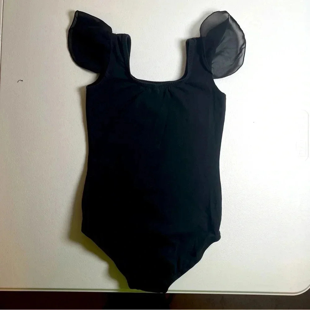 Dance Bodysuit & 7 Pairs of Tights - Size 4-6